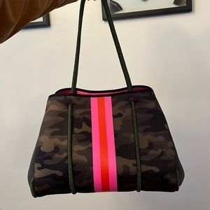 Haute Shore Camo Neoprene Bag
